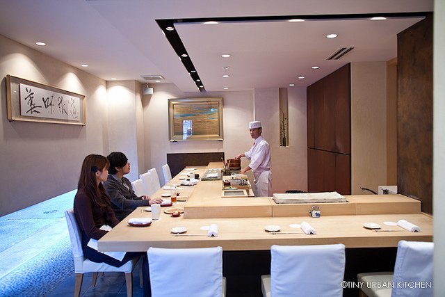 Mitani restaurant in Tokyo, Japan