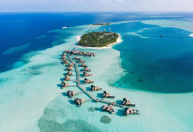 Conrad Maldives Rangali Island hotel in South Ari Atoll, Maldives