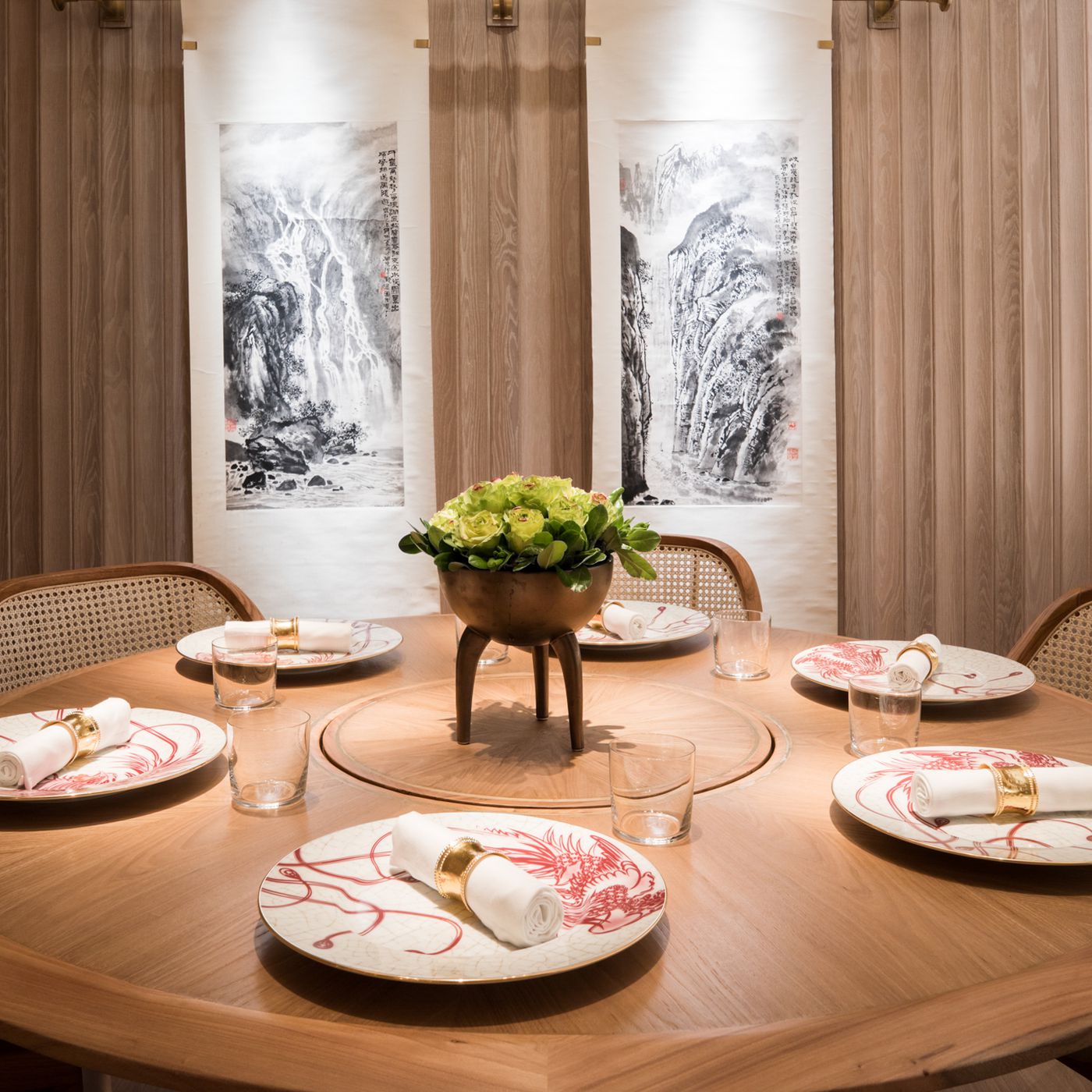 Eight Tables by George Chen