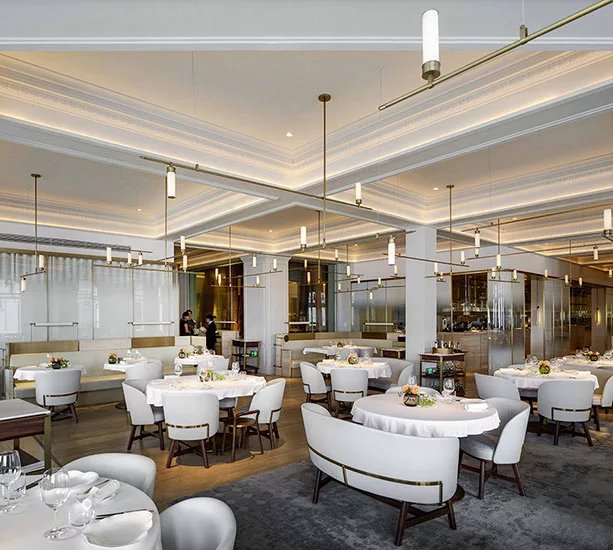Jean Georges restaurant in Shanghai, China