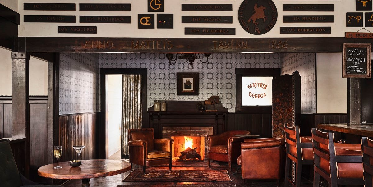 Mattei's Tavern restaurant in Los Olivos, United States