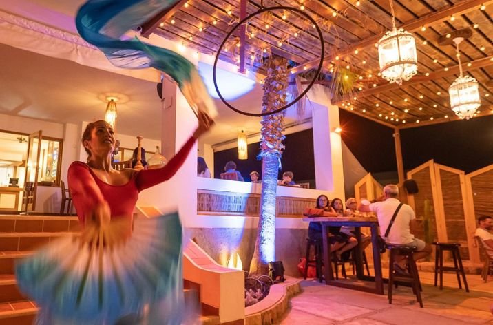 Es Xarcu restaurant in Ibiza, Spain