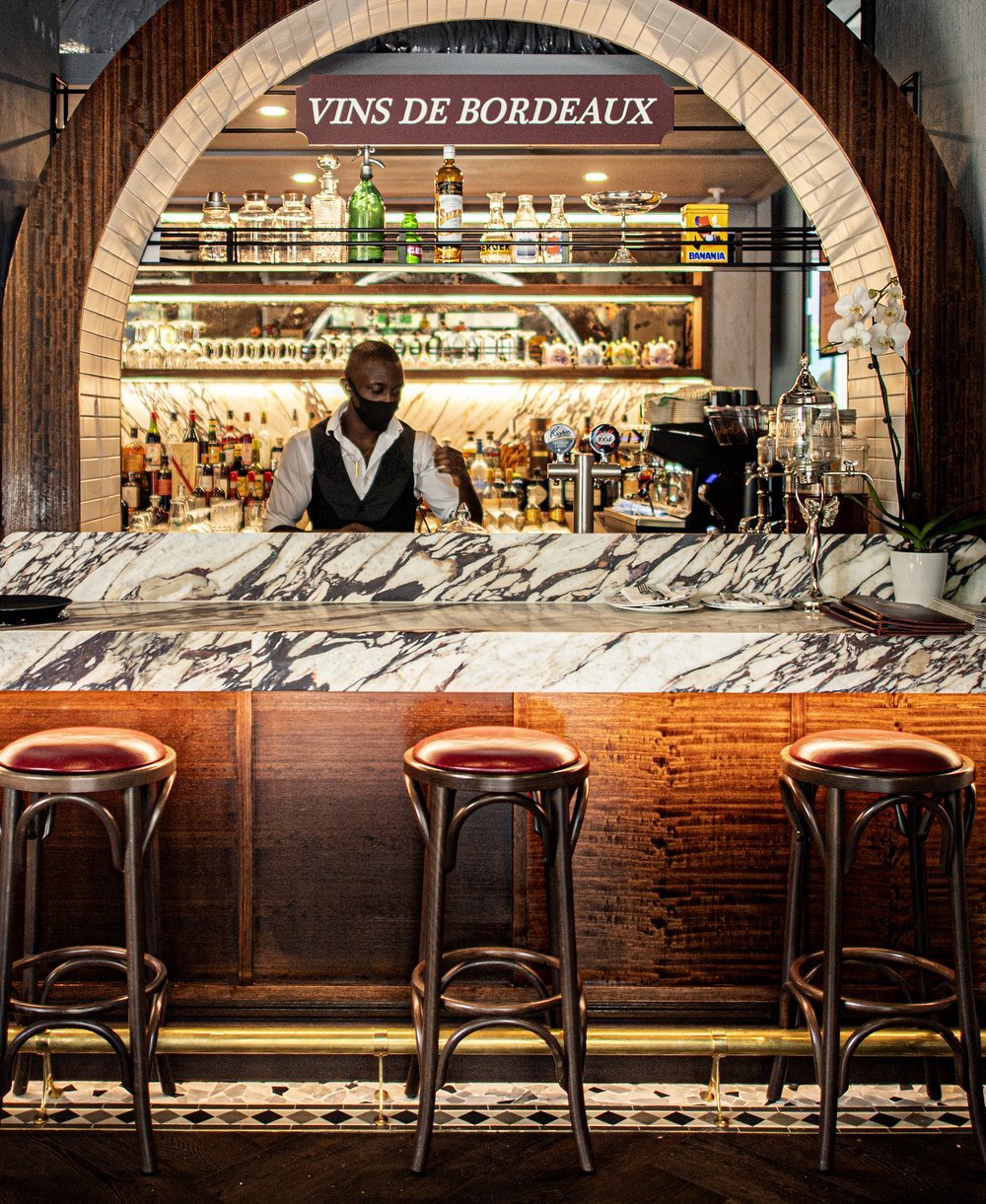 Au Bouillon restaurant in Seoul, South Korea