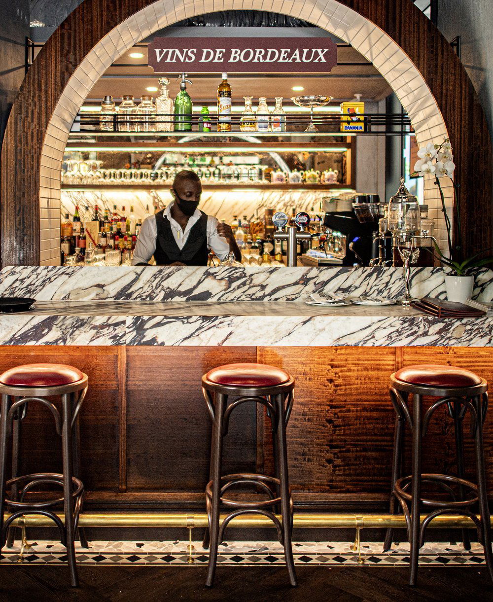 Au Bouillon restaurant in Seoul, South Korea