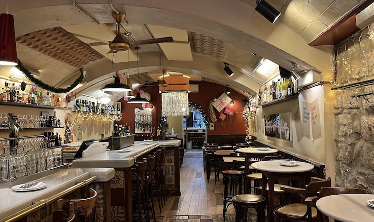 Bar de Pla restaurant in Barcelona, Spain