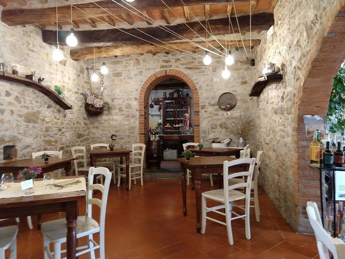 Osteria Le Panzanelle, Restaurant in Lucarelli