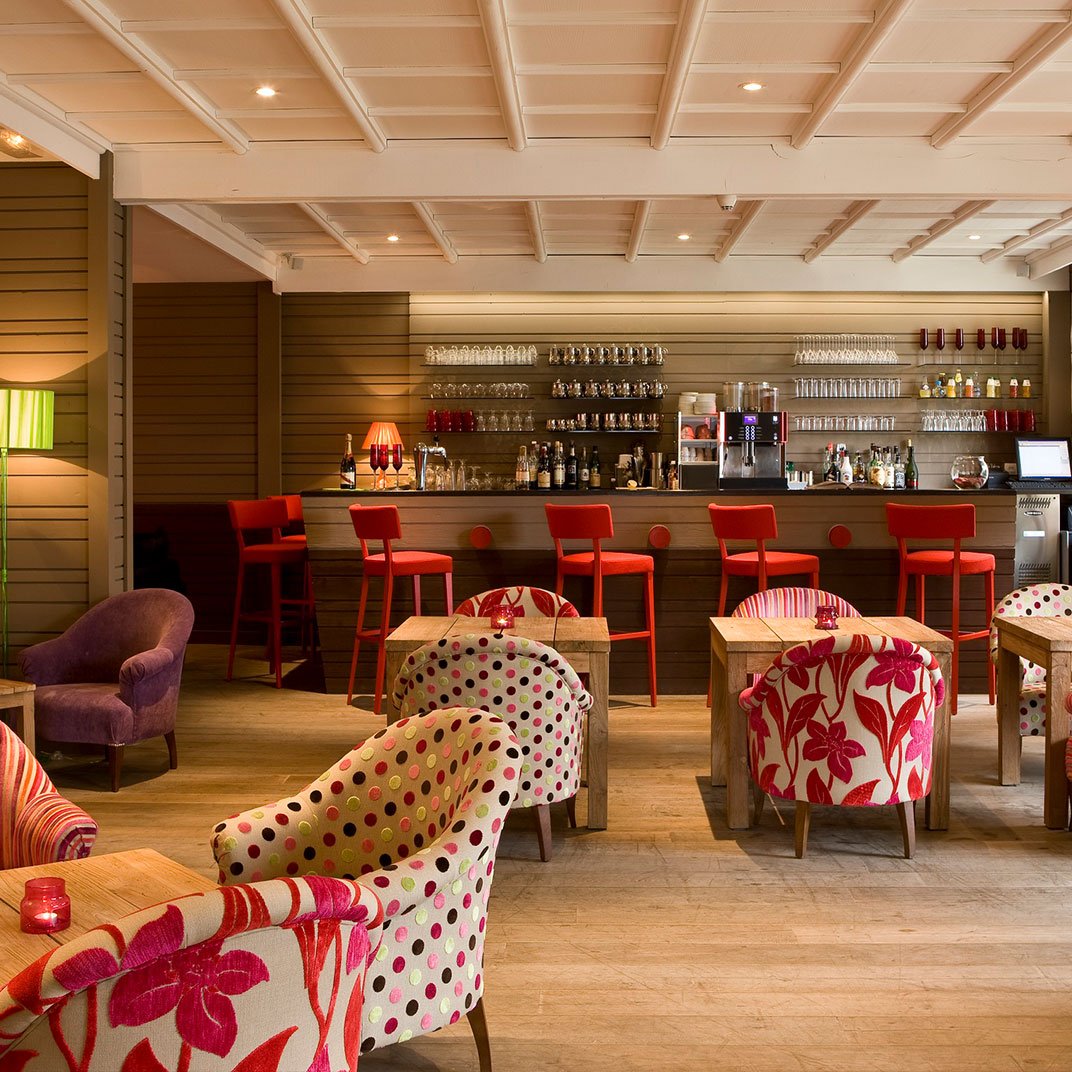 Le Petit Bellevue restaurant in Cogne, Italy