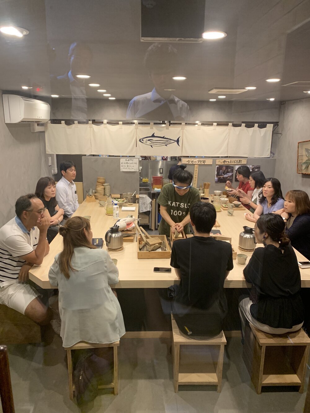 Katsuo Shokudo restaurant in Tokyo, Japan