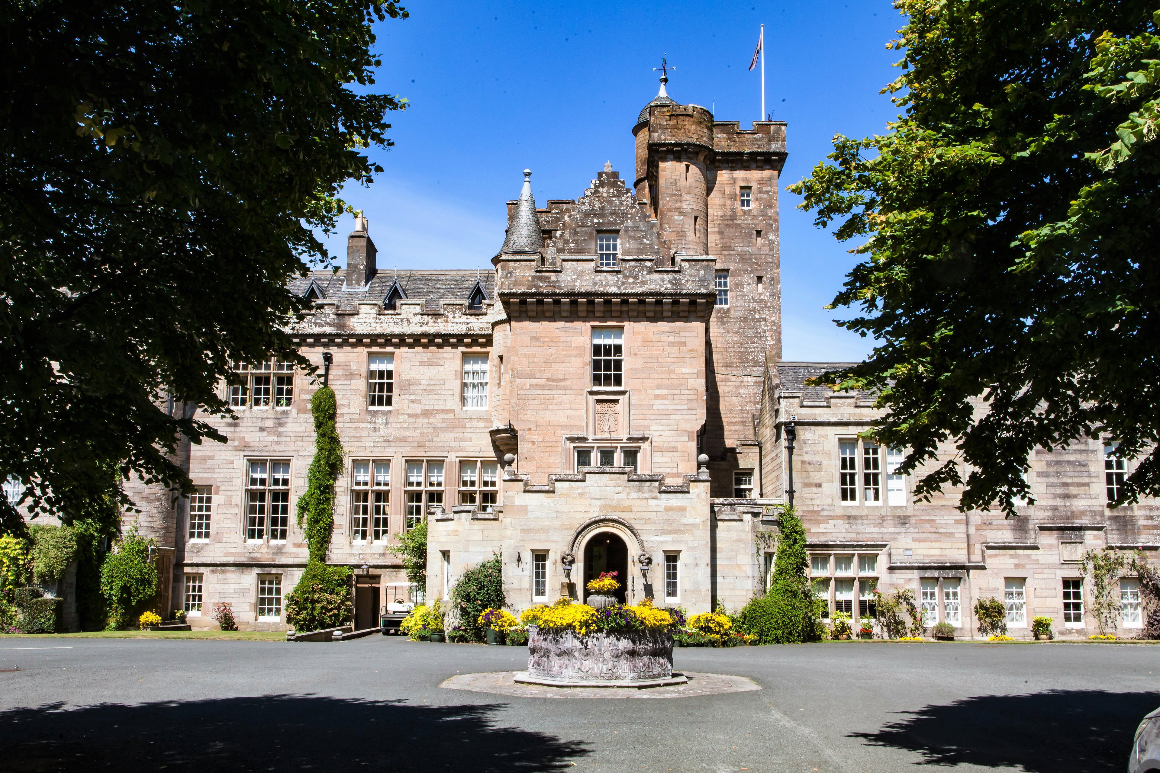 Glenapp Castle hotel in Ayrshire, United Kingdom