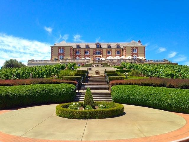 Domaine Carneros winery in Carneros/Napa (Southern Napa)
