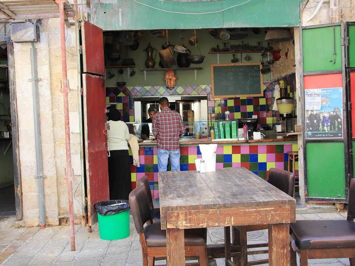 Abu Hassan restaurant in Jaffa, Israel
