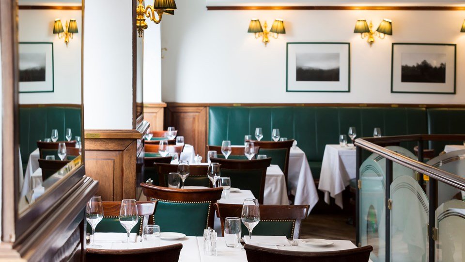 La Table du Lausanne Palace restaurant in Lausanne, Switzerland