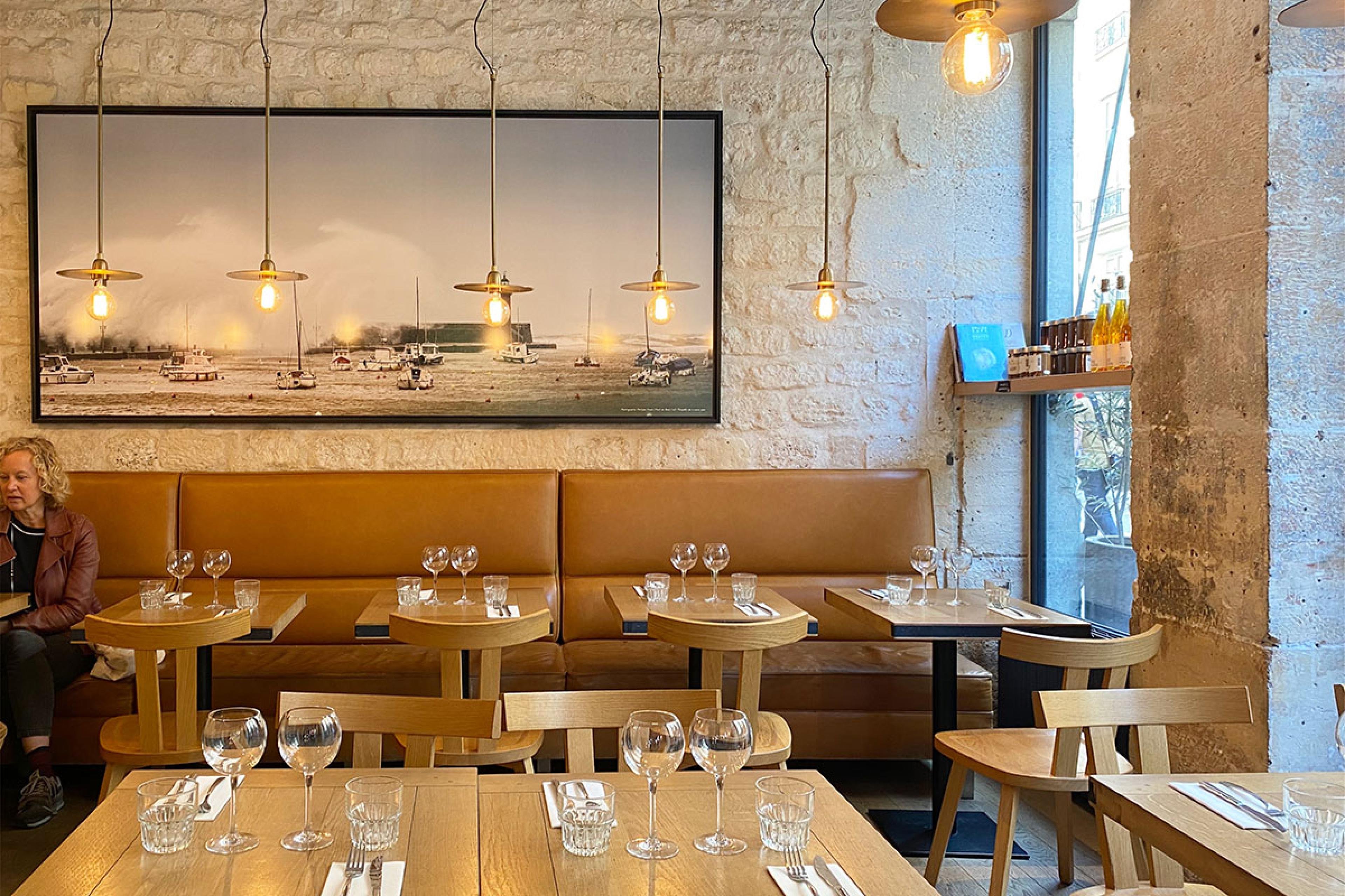 Breizh Café restaurant in Paris, France