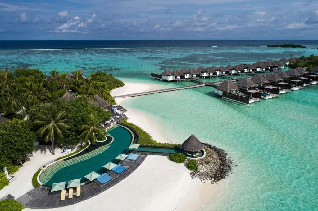 Four Seasons Resort Maldives at Kuda Huraa hotel in North Male Atoll, Maldives