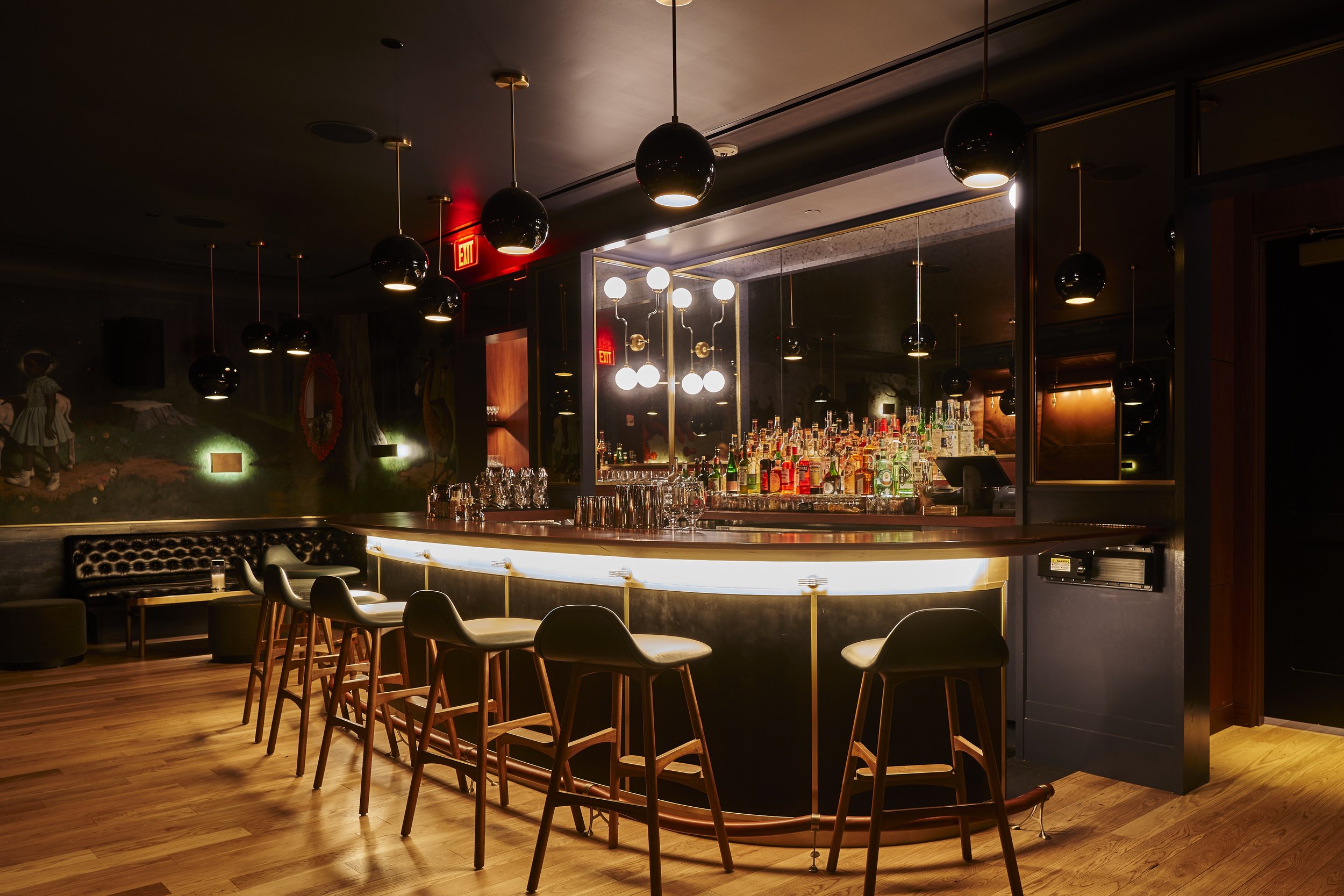 Allegory bar in Washington DC, United States