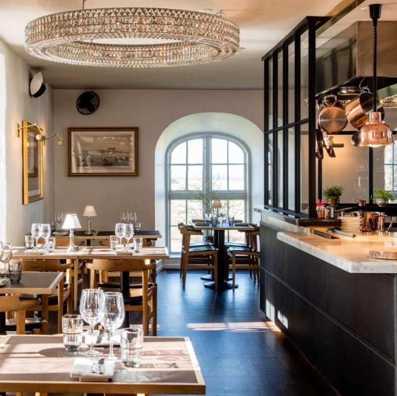 Dragsholm Slot Gourmet restaurant in Hørve, Denmark