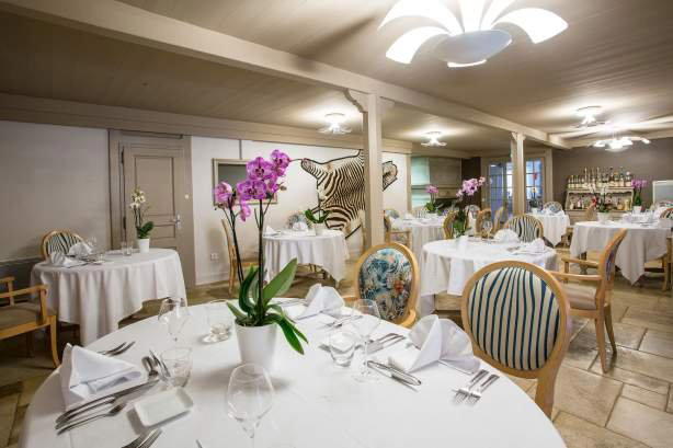 Castel Damandre restaurant in Les Planches-près-Arbois