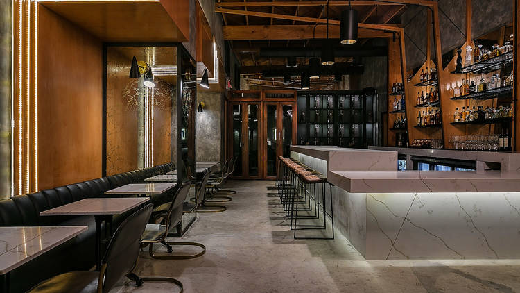 The Melrose Station bar in Los Angeles, United States