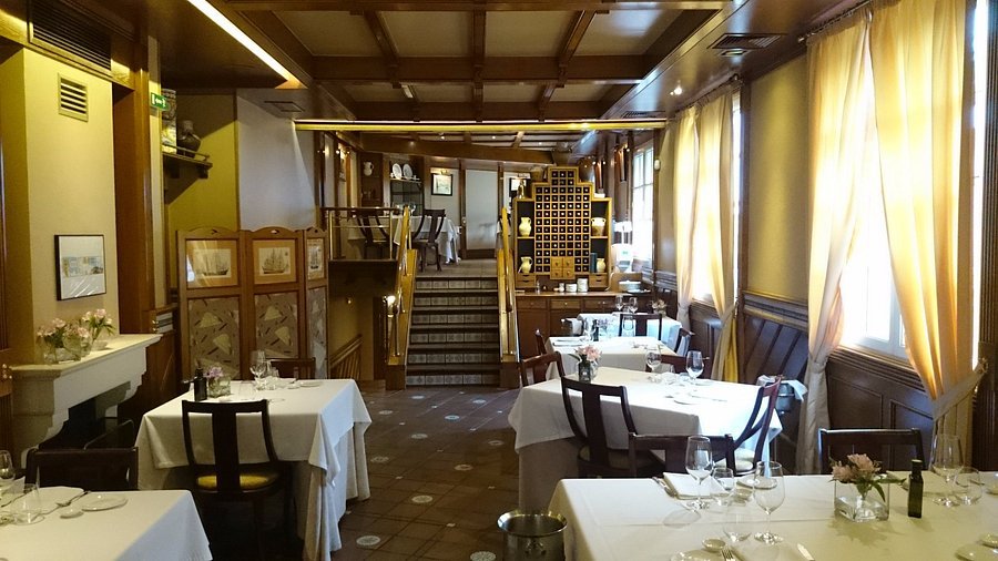 Elkano restaurant in Getaria, Spain