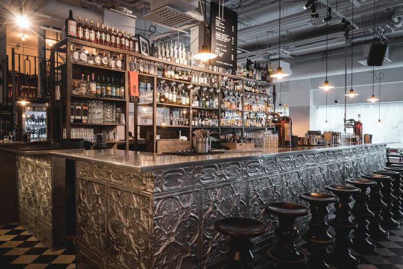 Tjoget bar in Stockholm, Sweden