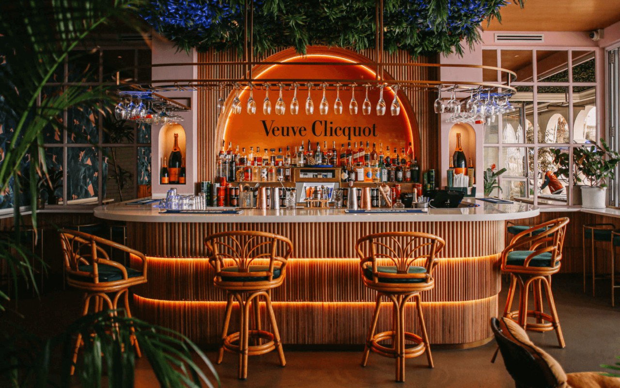 Cafe Caprice bar in Cape Town, South Africa