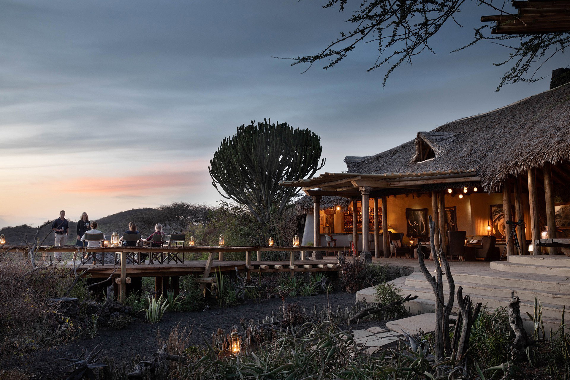 ol Donyo Lodge hotel in Chyulu Hills - Amboseli, Kenya