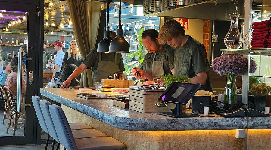 Celeste restaurant in Stockholm