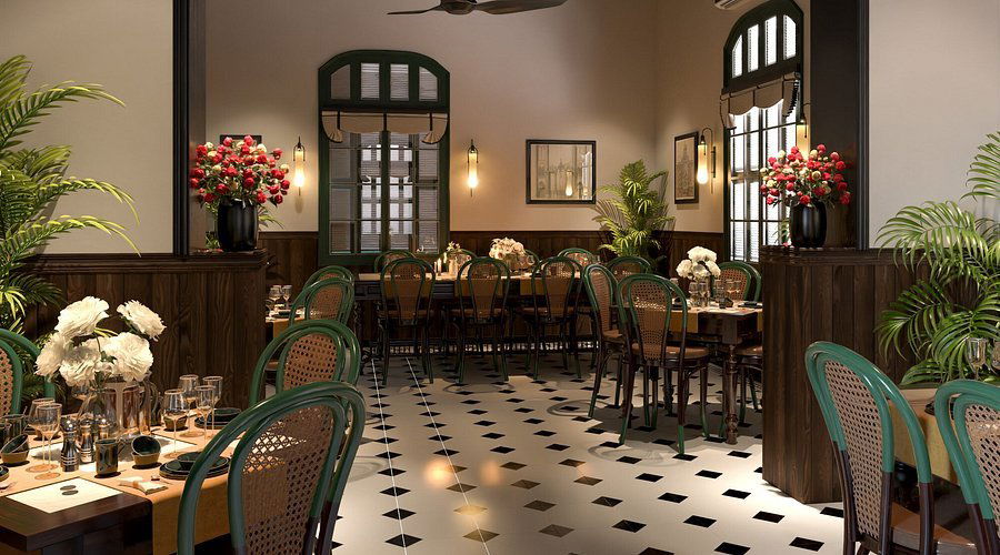 Hà Thành Mansion restaurant in Hanoi