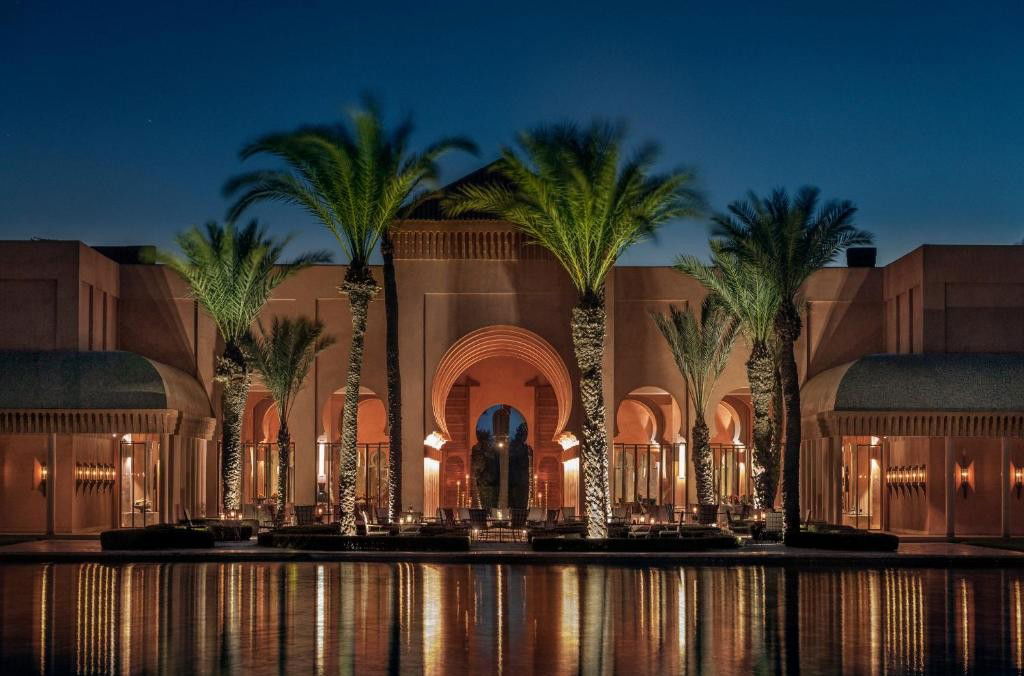 Amanjena hotel in Marrakesh, Morocco