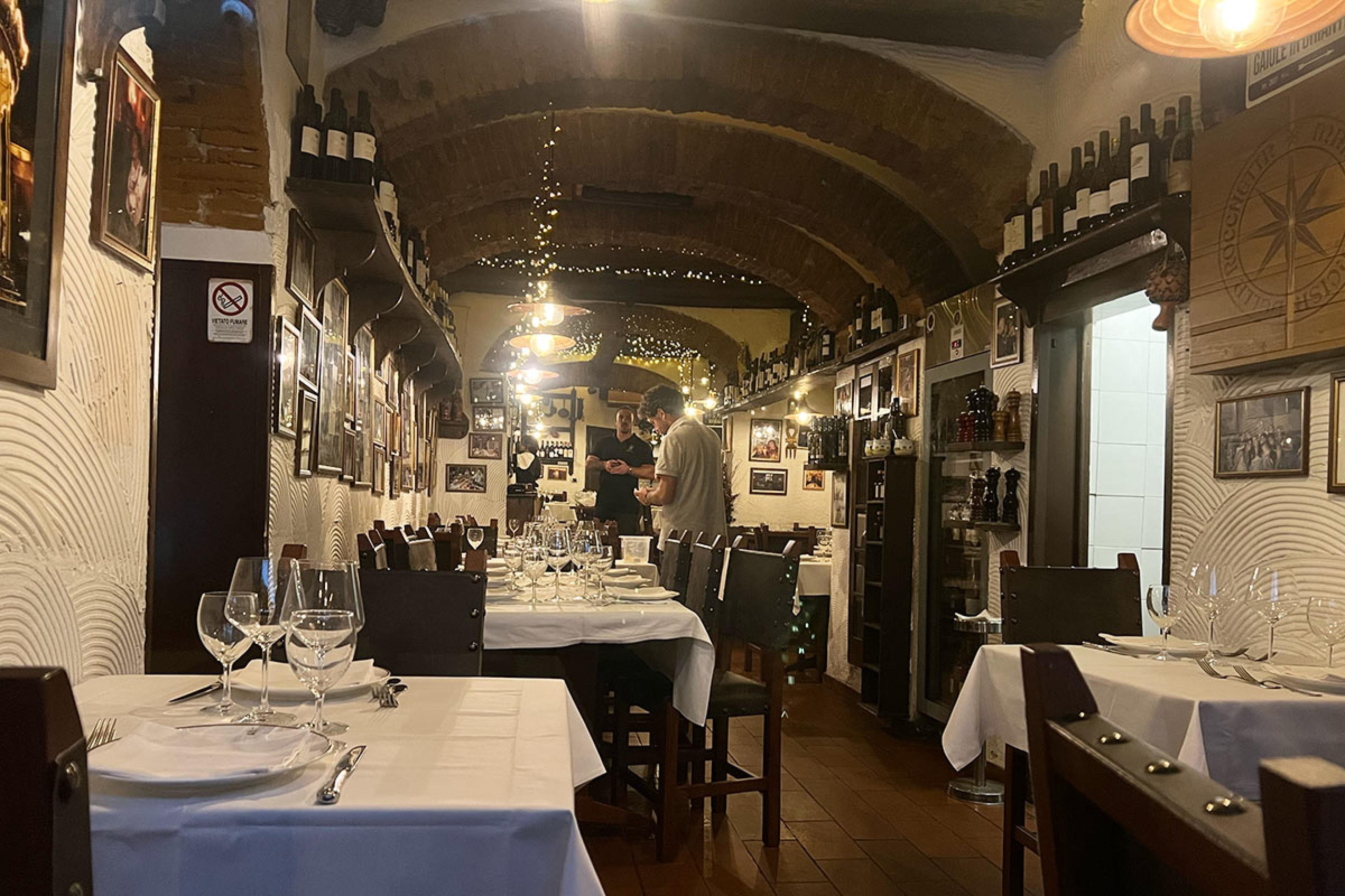 La Giostra restaurant in Florence, Italy