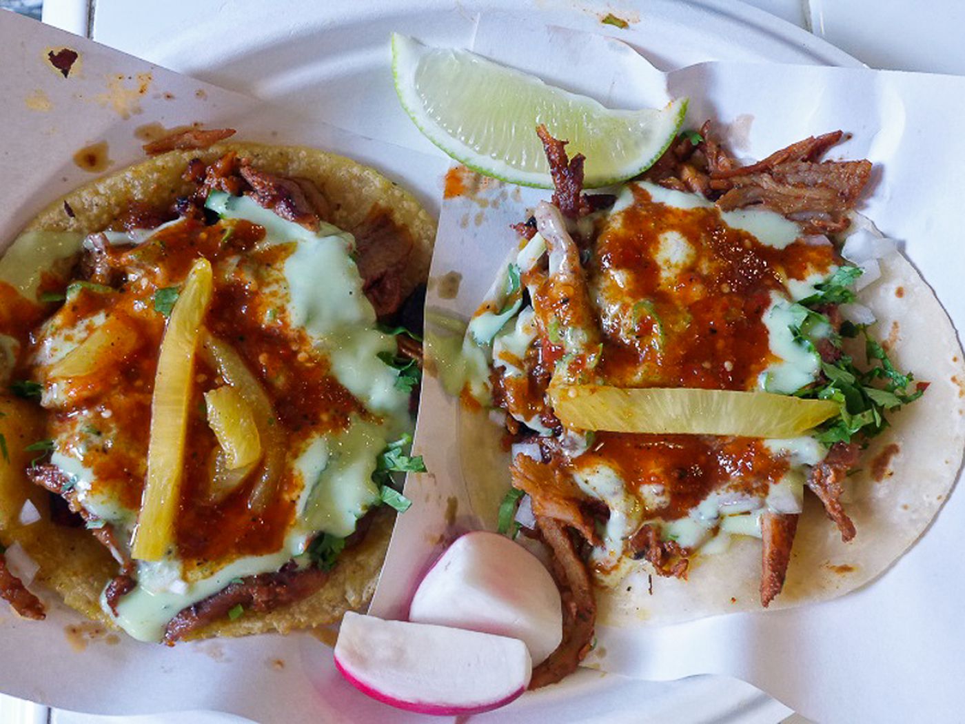Los Tacos No 1 restaurant in New York City, United States