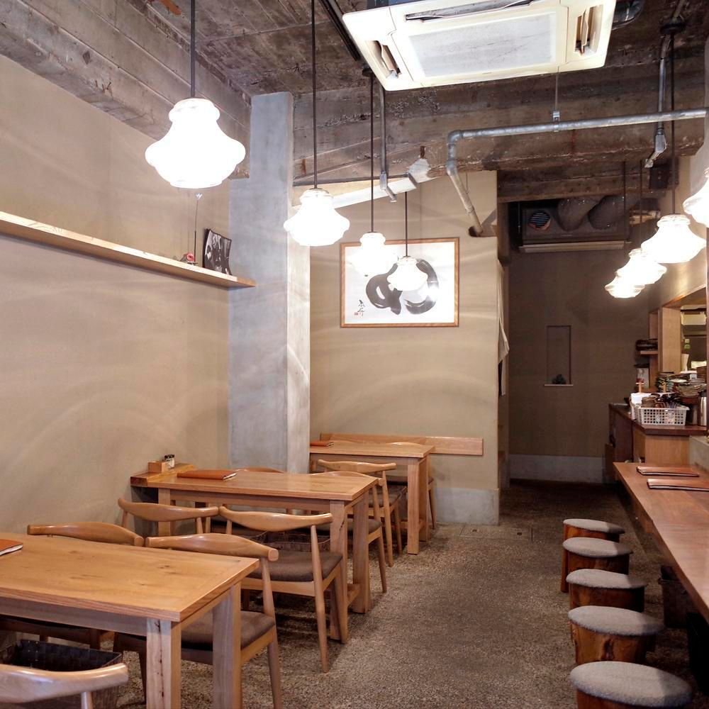 Aozora blue restaurant in Osaka, Japan