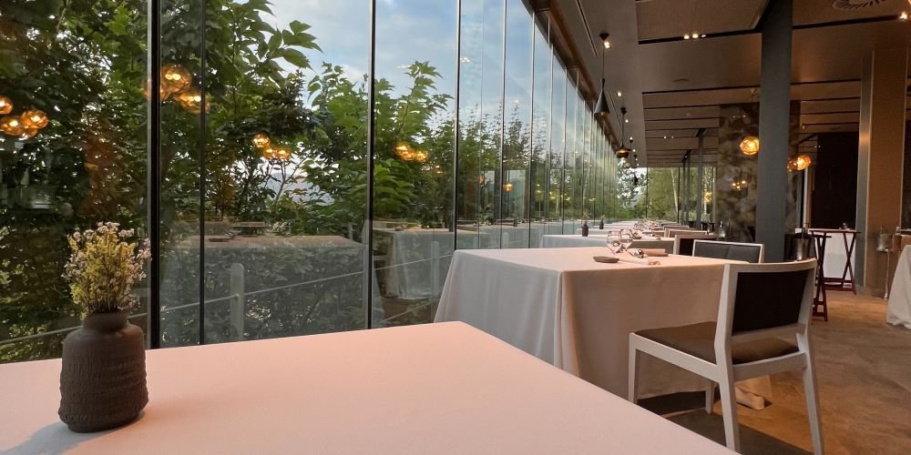 Azurmendi restaurant in Larrabetzu, Spain