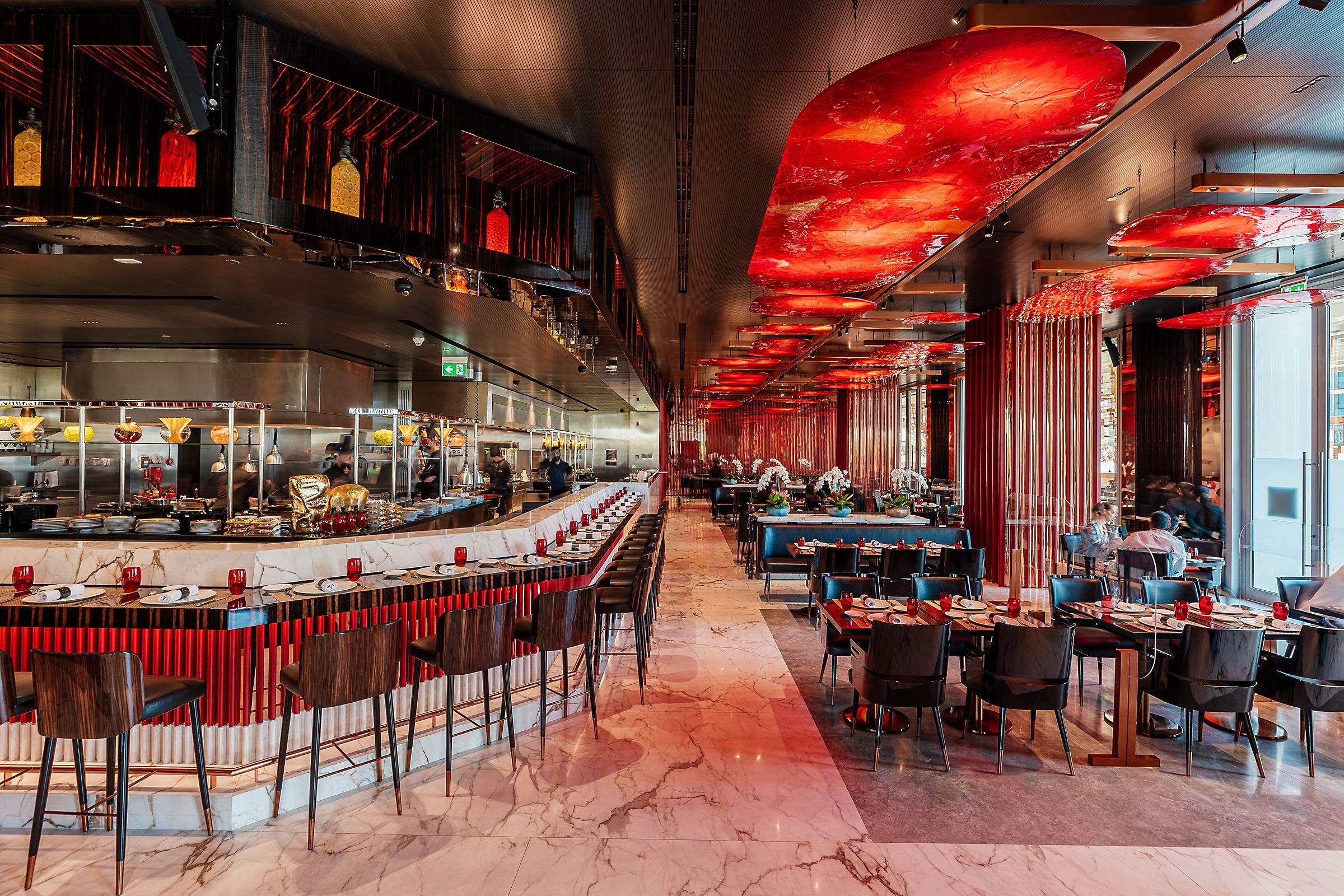 L'Atelier Robuchon restaurant in Geneva, Switzerland