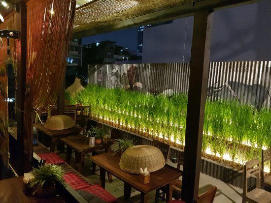 Rice Field restaurant in Ho Chi Minh City, Vietnam