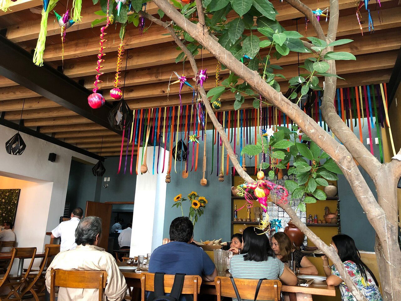 Las Quince Letras restaurant in Oaxaca, Mexico