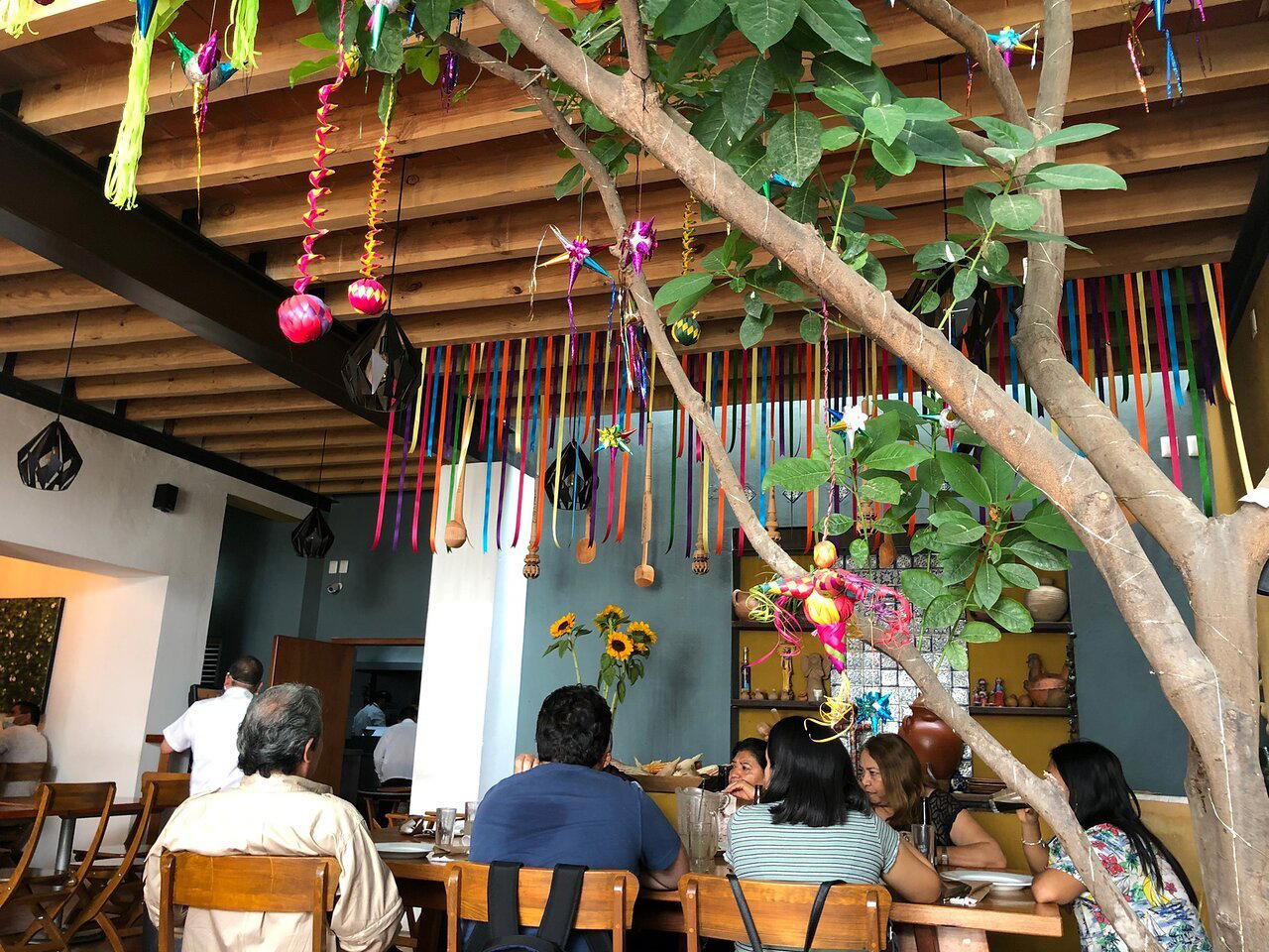 Las Quince Letras restaurant in Oaxaca
