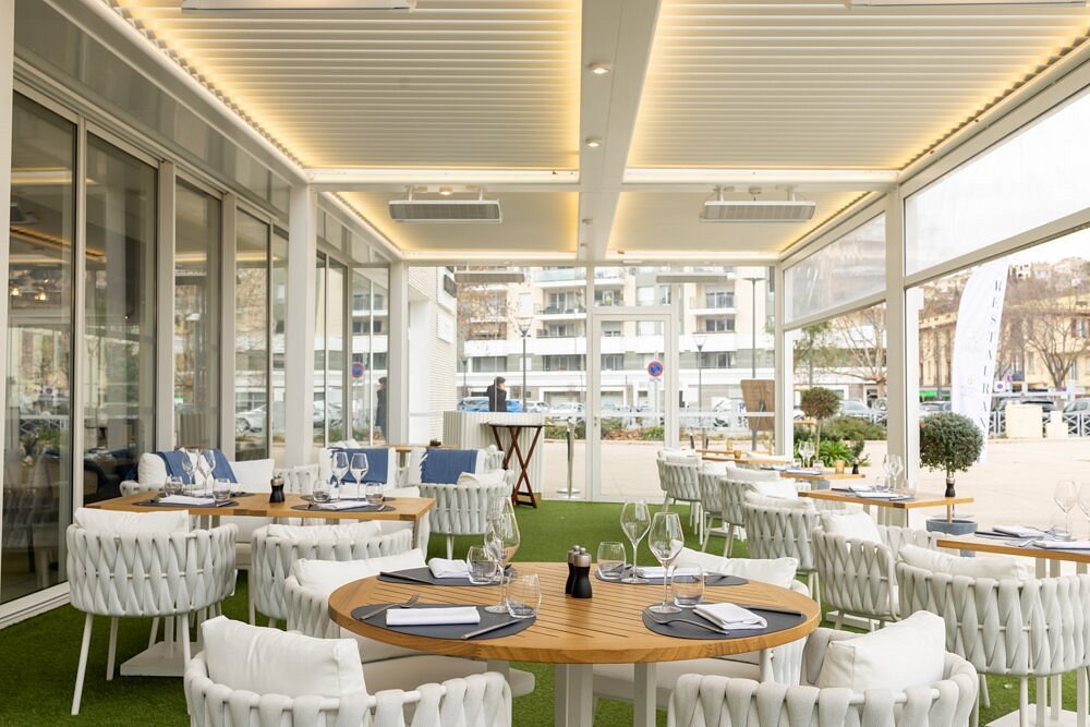 L'Agapè restaurant in Cagnes-sur-Mer, France