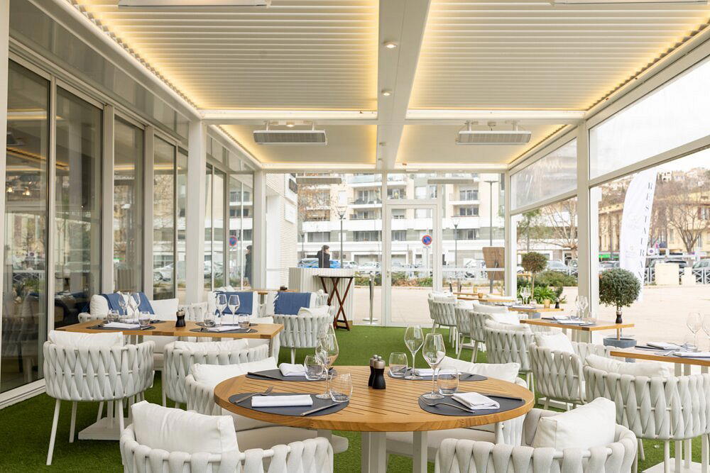 L'Agapè restaurant in Cagnes-sur-Mer, France
