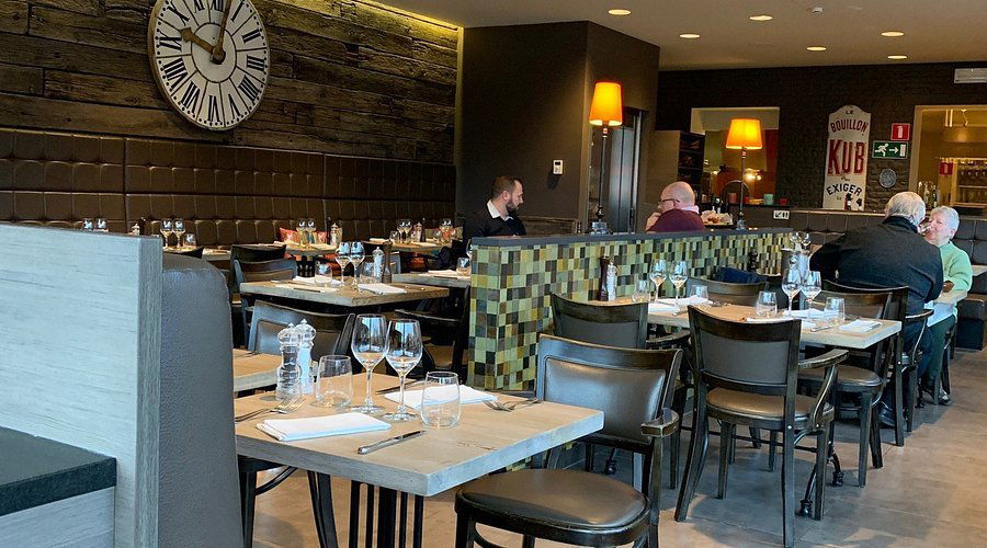 Le Faitout restaurant in Baudour, Belgium