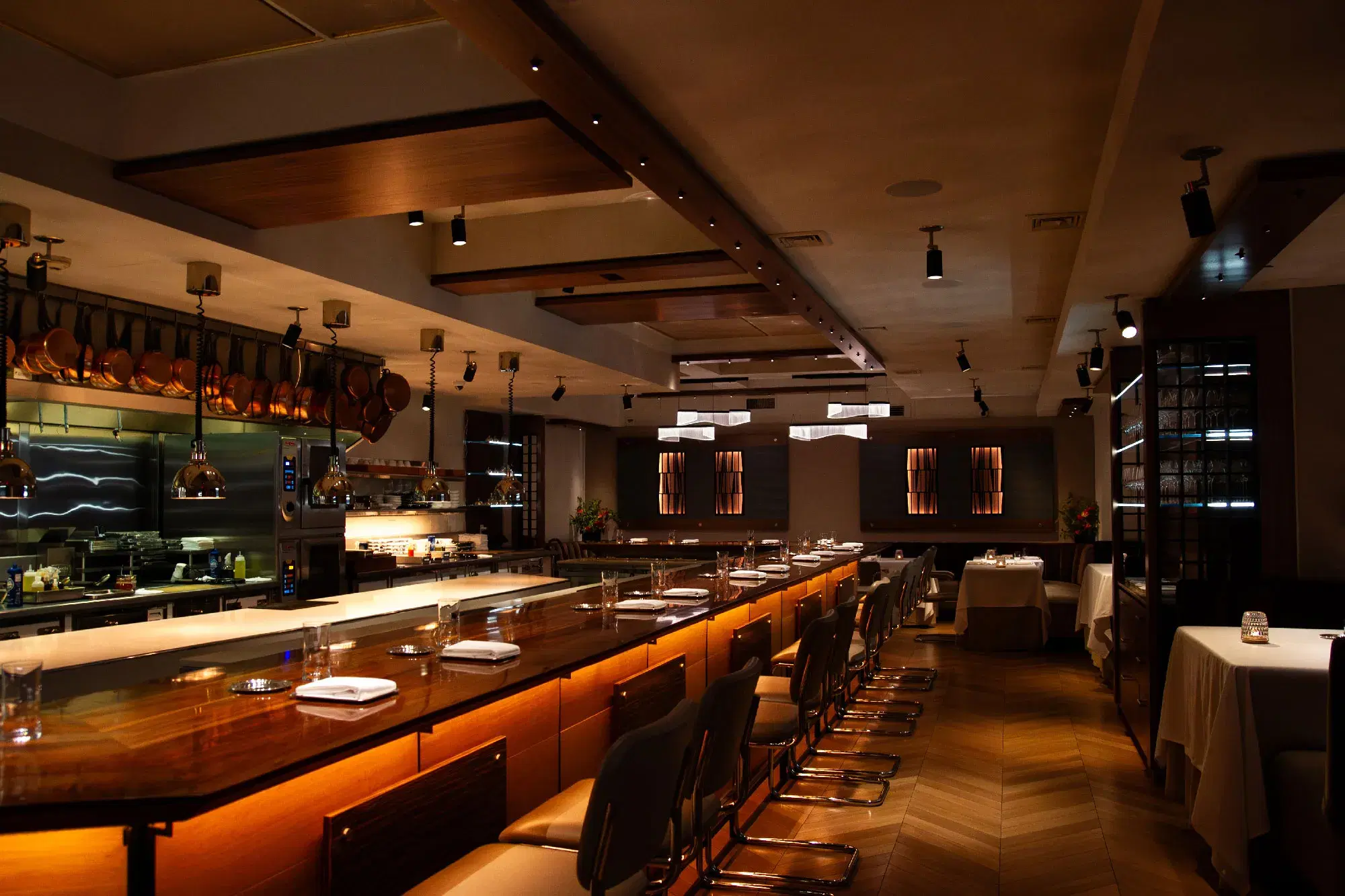 Chef's Table at Brooklyn Fare restaurant in New York City
