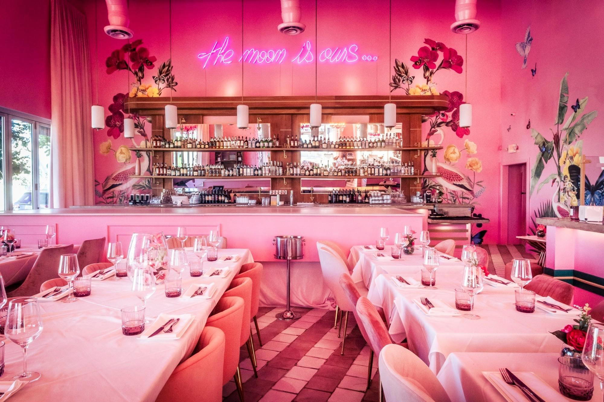 Moon restaurant in Tallinn, Estonia