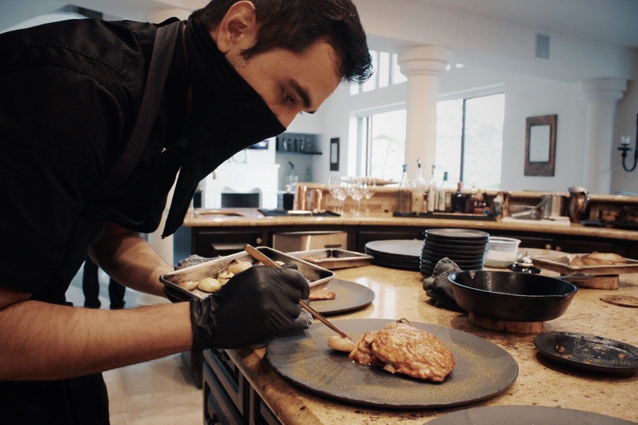 CARBÓNCABRÓN restaurant in San José del Cabo, Mexico