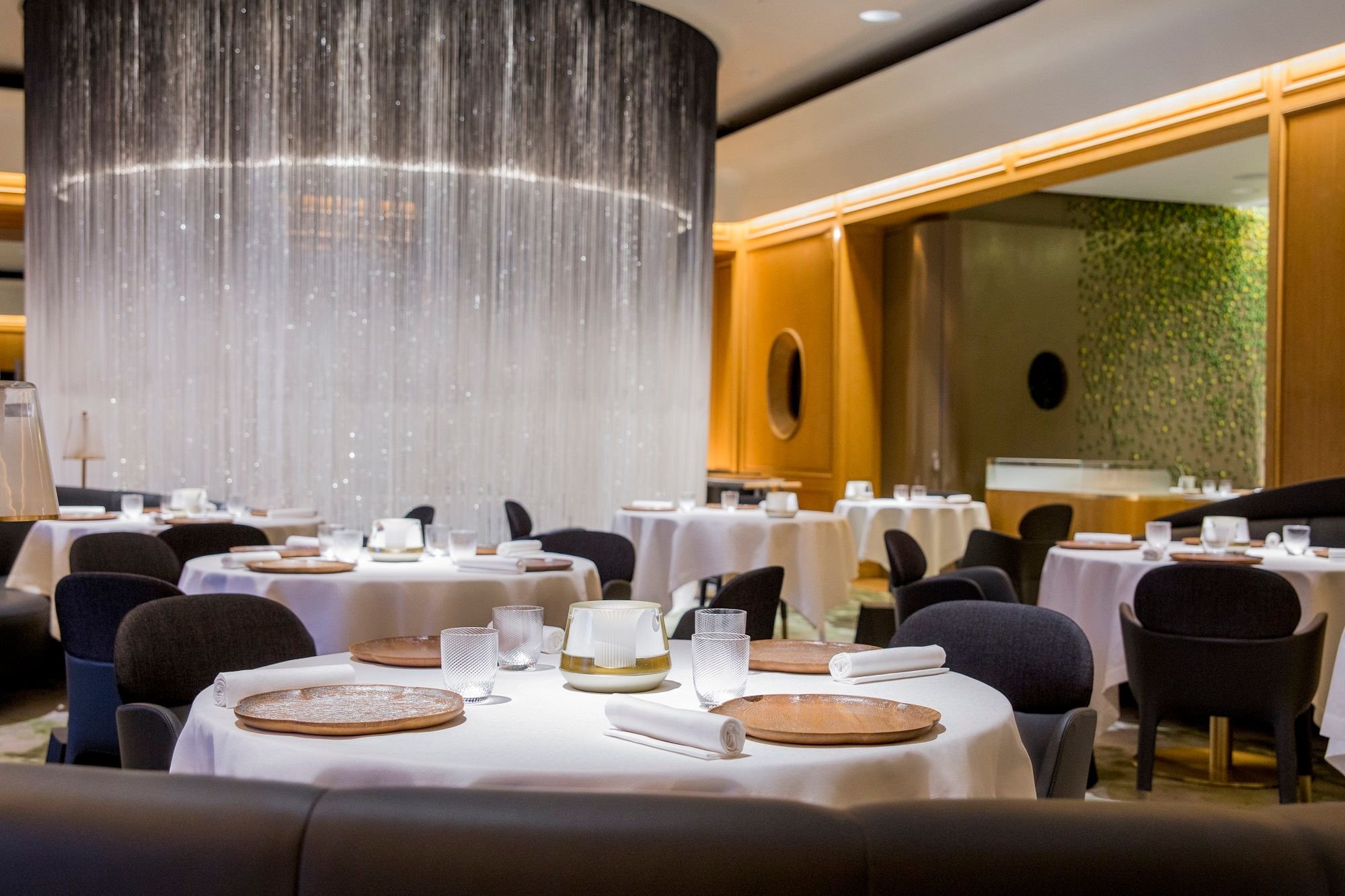 Alain Ducasse at The Dorchester restaurant in London, United Kingdom