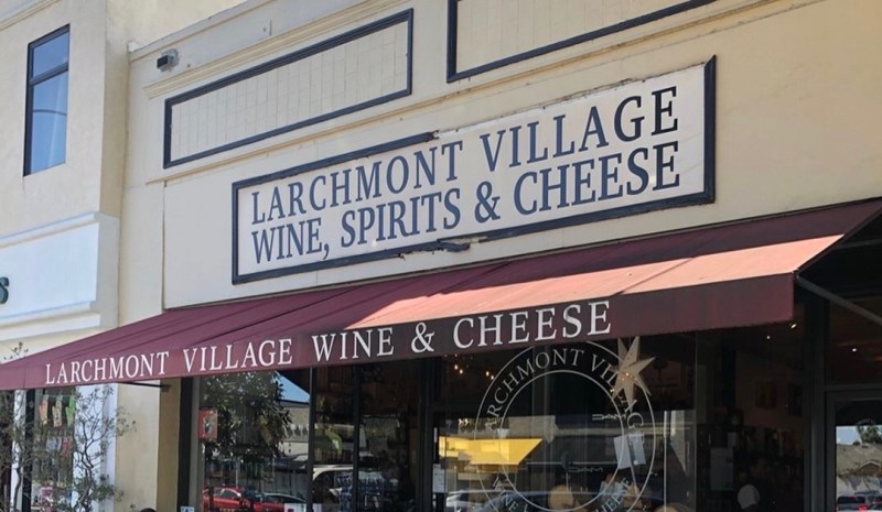 Larchmont Village Wine restaurant in Los Angeles, United States
