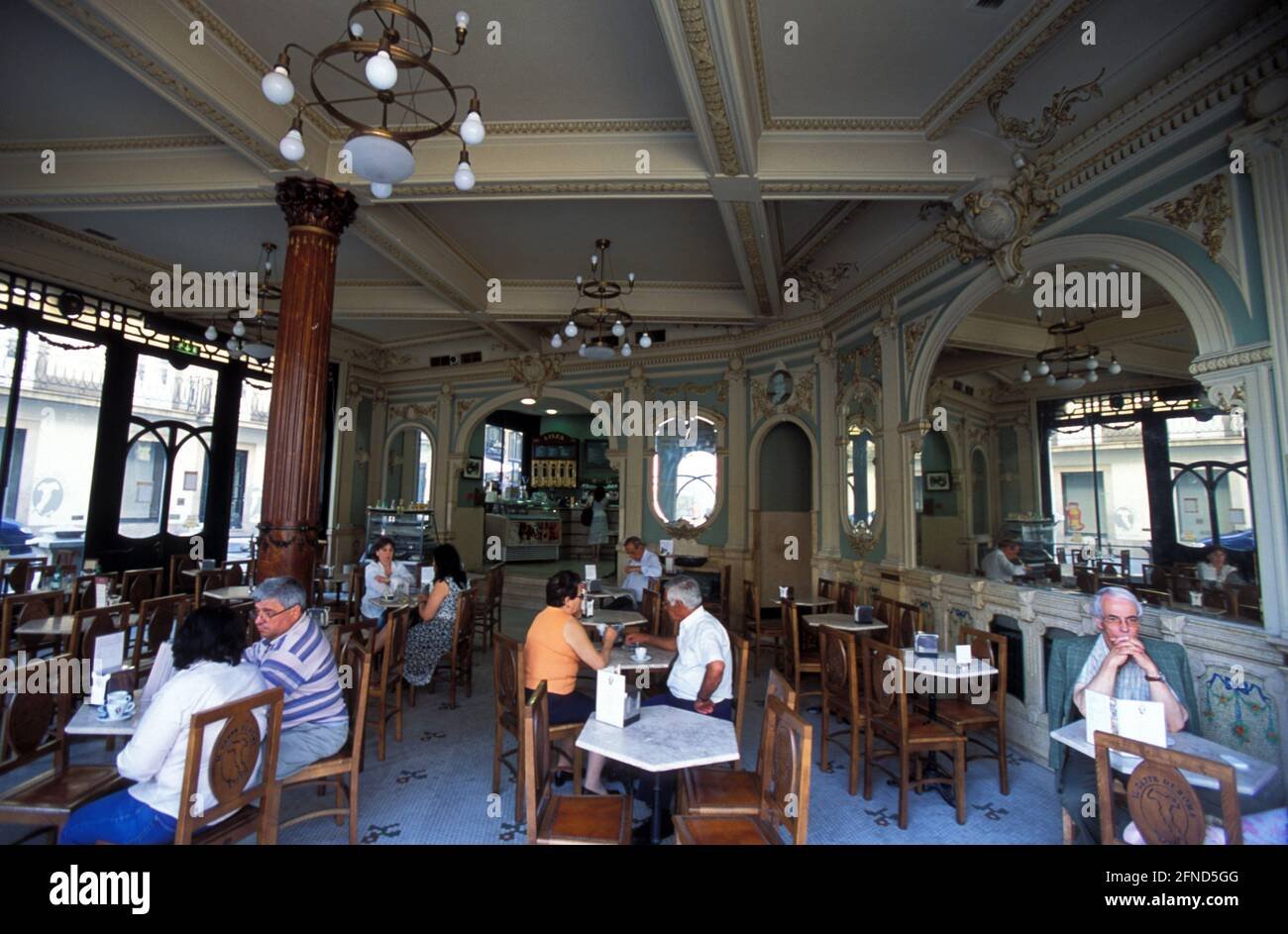 Café A Brasileira restaurant in Porto, Portugal