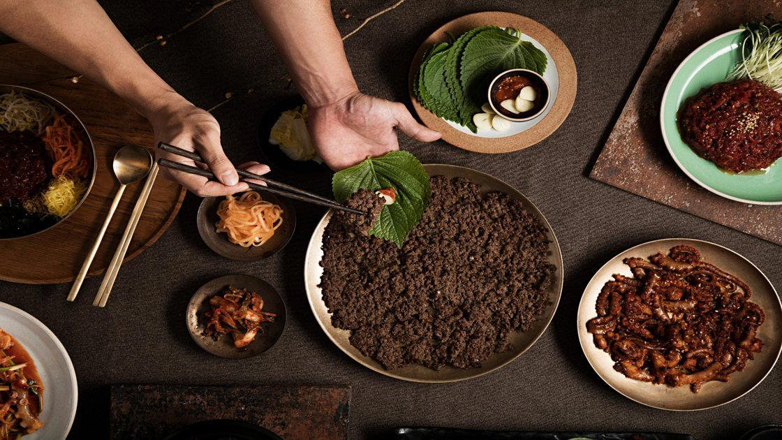 Yukjeon Hoekwan restaurant in Seoul, South Korea