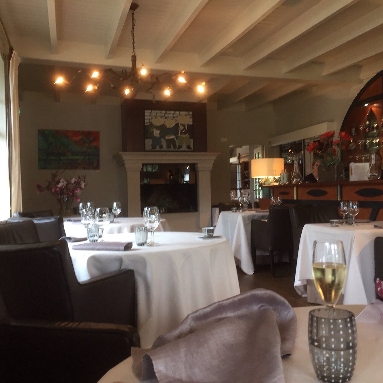 De Lindenhof restaurant in Giethoorn, Netherlands