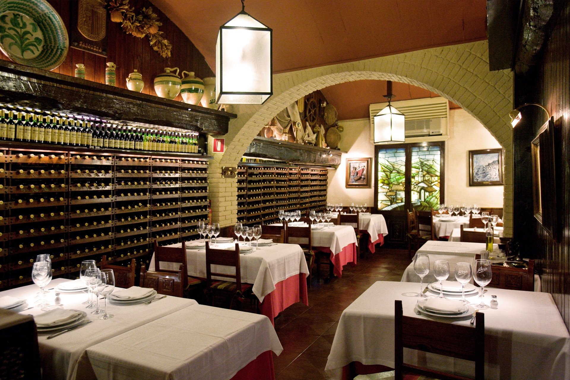 Gorria restaurant in Barcelona, Spain
