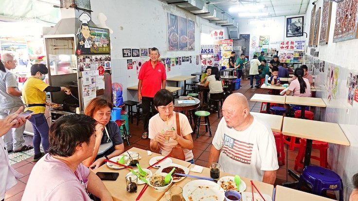 Penang Road Famous Jin Kor Char Kuey Teow, George Town, Malaysia